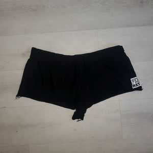 PINK Black "Pink Nation" Short Shorts